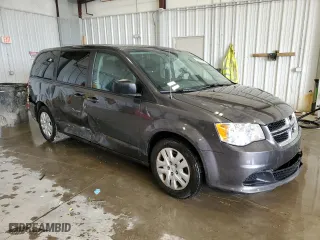 2018 Dodge Grand Caravan SE with VIN 2C4RDGBG3JR138900, listed as a Copart auction lot 50616005 with 107,029 mi miles and Non Repairable. Bid and sale history available at carsss.com. Image 4.
