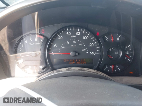 2005 Nissan Titan LE with VIN 1N6AA07B05N509859, listed as a IAAI auction lot 42662424 with 252,000 mi miles and . Bid and sale history available at DreamBid. Image 7.