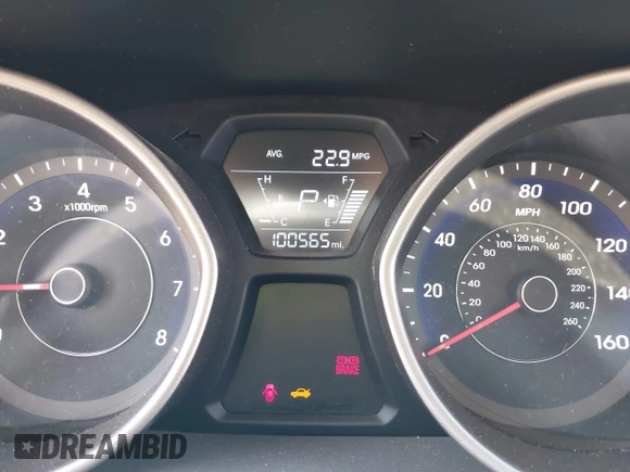 2016 Hyundai Elantra SE with VIN 5NPDH4AE3GH698547, listed as a IAAI auction lot 42564630 with 100,565 mi miles and . Bid and sale history available at DreamBid. Image 7.