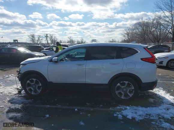 2019 Honda CR-V EX-L with VIN 7FARW2H81KE041208, listed as a IAAI auction lot 41530984 with 148,218 mi miles. Bid and sale history available at carsss.com. Image 14.