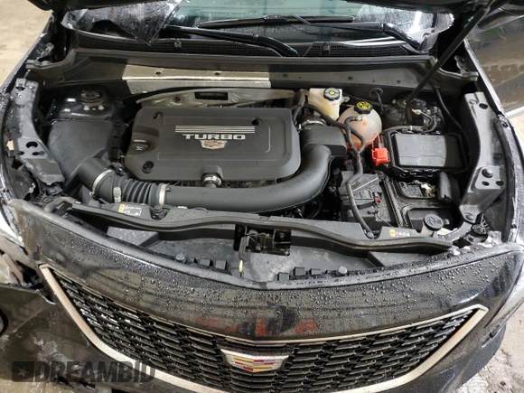 2020 Cadillac XT4 AWD Premium Luxury with VIN 1GYFZDR46LF119731, listed as a Copart auction lot 57614305 with 17,614 mi miles and Salvage title. Bid and sale history available at DreamBid. Image 11.