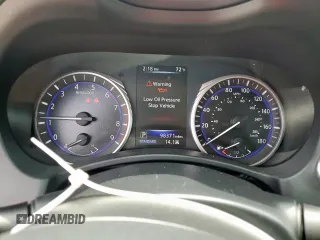 2016 Infiniti Q50 Premium with VIN JN1EV7AP1GM304441, listed as a Copart auction lot 58444905 with 98,371 mi miles and Salvage title. Bid and sale history available at DreamBid. Image 9.