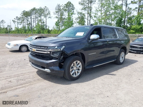 2023 Chevrolet Suburban Premier with VIN 1GNSCFKD8PR479381, listed as a IAAI auction lot 42096493 with 41,538 mi miles. Bid and sale history available at carsss.com. Image 2.