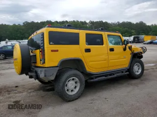2003 Hummer H2 z VIN 5GRGN23U73H146894, wystawiony jako Copart lot #53449905 z przebiegiem 153 870 mil mil oraz Szkoda całkowita • Salvage title. Historia ofert i sprzedaży dostępna na DreamBid. Obrazek 3.