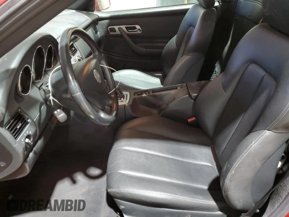 2002 Mercedes-Benz SLK-Class 2.3L Kompressor with VIN WDBKK49F22F262764, listed as a Copart auction lot 82960454 with 108,983 mi miles and Salvage Title. Bid and sale history available at carsss.com. Image 7.