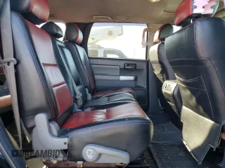 2018 Toyota Sequoia SR5 with VIN 5TDBY5G17JS160291, listed as a Copart auction lot 79465064 with 156,922 mi miles and Salvage Title. Bid and sale history available at carsss.com. Image 11.