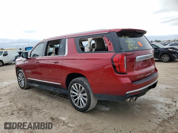 2024 GMC Yukon XL Denali with VIN 1GKS2JKL9RR253797, listed as a Copart auction lot 44556895 with 11,545 mi miles and Salvage Title. Bid and sale history available at carsss.com. Image 2.