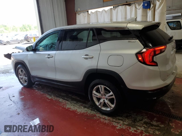 2020 GMC Terrain SLE with VIN 3GKALTEV1LL187312, listed as a Copart auction lot 59490985 with 40,359 mi miles and Salvage title. Bid and sale history available at DreamBid. Image 2.