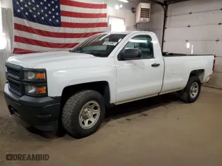 2015 Chevrolet Silverado 1500 Work Truck with VIN 1GCNCPEH2FZ188433, listed as a Copart auction lot 72242274 with 165,433 mi miles and Clean Title. Bid and sale history available at carsss.com. Image 1.
