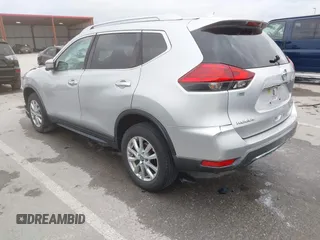 2017 Nissan Rogue SV with VIN KNMAT2MV1HP585073, listed as a IAAI auction lot 41173945 with 112,854 mi miles. Bid and sale history available at carsss.com. Image 3.