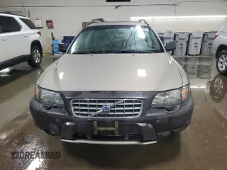 2002 Volvo V70 with VIN YV1SZ58D721069956, listed as a Copart auction lot 51344055 with 158,449 mi miles and Salvage Title. Bid and sale history available at carsss.com. Image 5.