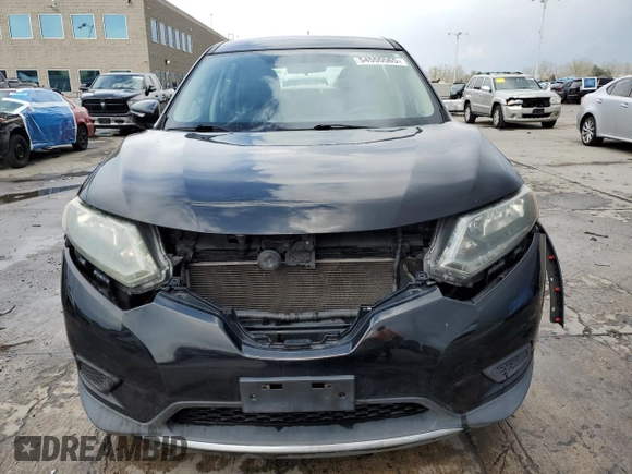 2015 Nissan Rogue SL with VIN 5N1AT2MV5FC823037, listed as a Copart auction lot 54555565 with 133,015 mi miles and Salvage Title. Bid and sale history available at DreamBid. Image 5.
