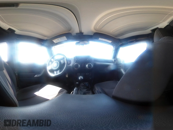 2016 Jeep Wrangler Unlimited Sahara with VIN 1C4BJWEG7GL340074, listed as a IAAI auction lot 42434763 with 81,095 mi miles and . Bid and sale history available at DreamBid. Image 18.