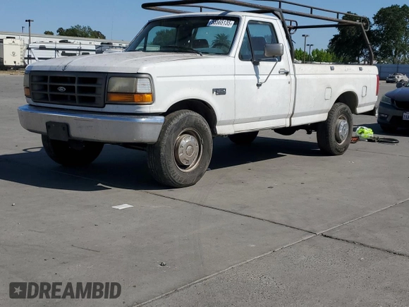 1996 Ford F-250 with VIN 2FTHF25HXTCA32365, listed as a Copart auction lot 55565135 with 373,610 mi miles and Clean Title. Bid and sale history available at carsss.com. Image 1.