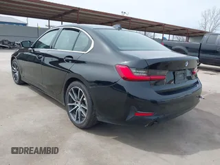 2020 BMW 3 Series 330i with VIN 3MW5R1J06L8B14835, listed as a IAAI auction lot 41722889 with 1 mi miles. Bid and sale history available at carsss.com. Image 3.