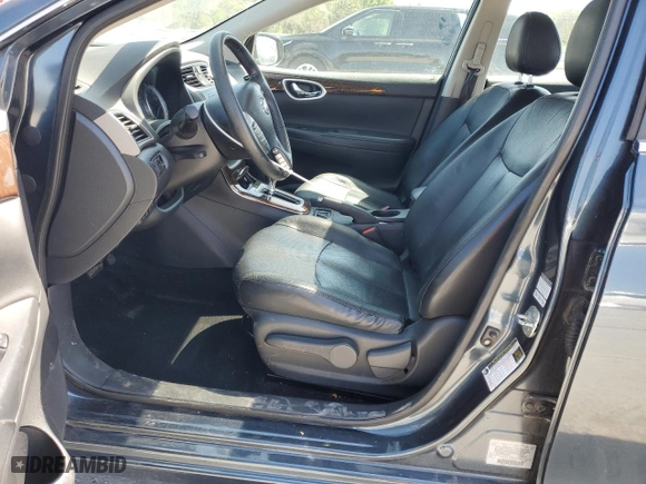 2013 Nissan Sentra SL with VIN 3N1AB7AP7DL713234, listed as a Copart auction lot 51840225 with 184,248 mi miles and Salvage Title. Bid and sale history available at carsss.com. Image 7.
