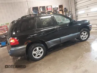 2003 Hyundai Santa Fe GLS with VIN KM8SC73D43U351672, listed as a IAAI auction lot 41767938 with 175,843 mi miles. Bid and sale history available at carsss.com. Image 4.