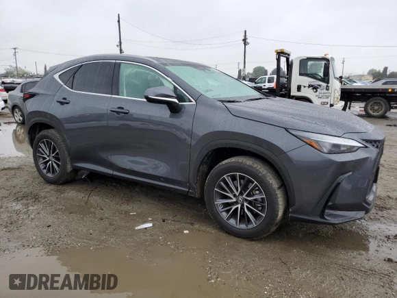 2023 Lexus NX with VIN 2T2GGCEZ0PC019310, listed as a Copart auction lot 48616335 with 11,229 mi miles and Salvage Title. Bid and sale history available at carsss.com. Image 4.