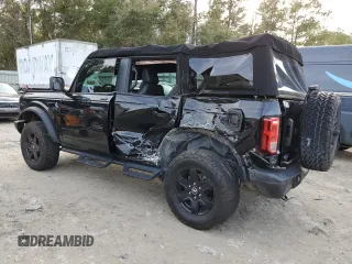 2022 Ford Bronco with VIN 1FMDE5BH0NLB86904, listed as a Copart auction lot 42948115 with 38,438 mi miles and Non Repairable. Bid and sale history available at DreamBid. Image 2.