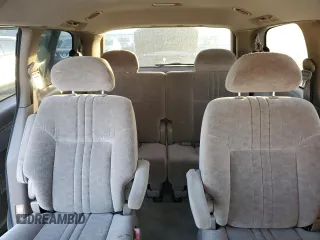 2002 Toyota Sienna LE with VIN 4T3ZF13C72U493367, listed as a Copart auction lot 46255805 with 167,425 mi miles and Salvage title. Bid and sale history available at DreamBid. Image 10.