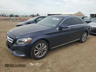 2017 Mercedes-Benz C 300 z VIN 55SWF4KB5HU217196, wystawiony jako Copart lot #59295625 z przebiegiem 72 689 mil mil oraz Szkoda całkowita • Salvage title. Historia ofert i sprzedaży dostępna na DreamBid. Obrazek 1.