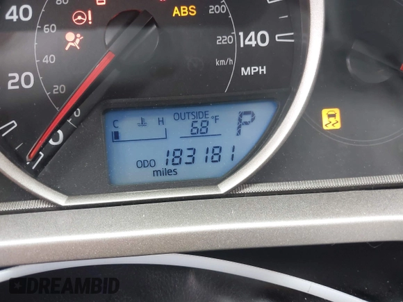 2013 Toyota RAV4 XLE with VIN 2T3WFREV4DW025566, listed as a IAAI auction lot 42405417 with 183,181 mi miles and . Bid and sale history available at DreamBid. Image 15.