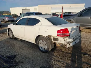 2010 Dodge Avenger SXT with VIN 1B3CC4FB3AN189947, listed as a IAAI auction lot 41784922 with 204,250 mi miles and . Bid and sale history available at DreamBid. Image 3.