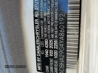 2000 Mercedes-Benz C 230/260/280/320 z VIN WDBHA29G4YA860192, wystawiony jako Copart lot #55161175 z przebiegiem 196 961 mil mil oraz Szkoda całkowita • Salvage title. Historia ofert i sprzedaży dostępna na DreamBid. Obrazek 12.
