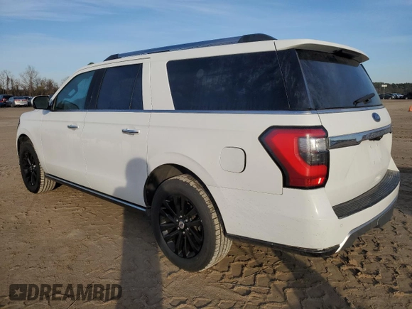 2019 Ford Expedition Max Limited с VIN 1FMJK1KT5KEA28602, выставлен на аукционе Copart как лот 42393625 с пробегом 124 495 миль миль и Чистый • Clean title. История ставок и продаж доступна на DreamBid. Изображение 2.
