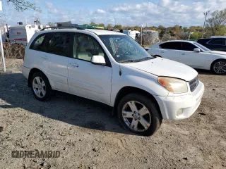 2005 Toyota RAV4 with VIN JTEHD20V050043562, listed as a Copart auction lot 53491945 with 225,342 mi miles and Clean Title. Bid and sale history available at carsss.com. Image 4.