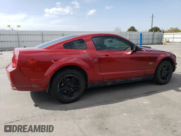 2008 Ford Mustang Deluxe with VIN 1ZVHT80NX85140251, listed as a Copart auction lot 52369645 with 143,646 mi miles and Salvage Title. Bid and sale history available at carsss.com. Image 3.