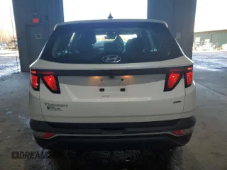 2022 Hyundai Tucson SE with VIN 5NMJACAEXNH119680, listed as a Copart auction lot 85150384 with 41,416 mi miles and Salvage Title. Bid and sale history available at carsss.com. Image 6.