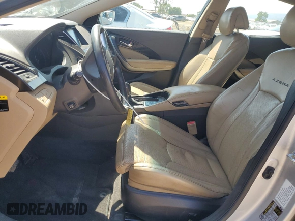 2016 Hyundai Azera Limited with VIN KMHFH4JG2GA520030, listed as a Copart auction lot 55767035 with 178,029 mi miles and Salvage Title. Bid and sale history available at DreamBid. Image 7.