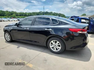 2017 Kia Optima LX with VIN KNAGT4L36H5153836, listed as a Copart auction lot 61222375 with 80,828 mi miles and Salvage title. Bid and sale history available at DreamBid. Image 2.