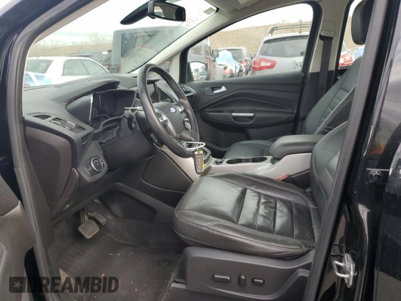 2015 Ford C-Max SEL with VIN 1FADP5CU6FL109309, listed as a Copart auction lot 43645495 with 142,313 mi miles and Salvage Title. Bid and sale history available at DreamBid. Image 7.