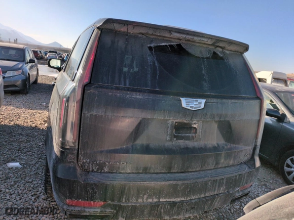2023 Cadillac Escalade 4WD Sport Platinum with VIN 1GYS4GKLXPR286629, listed as a Copart auction lot 42982295 with 36,717 mi miles and Salvage Title. Bid and sale history available at carsss.com. Image 6.