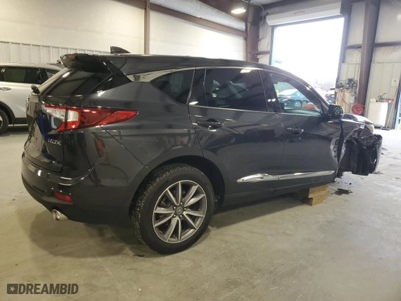 2019 Acura RDX w/Technology Pkg with VIN 5J8TC1H52KL015595, listed as a Copart auction lot 88440295 with 62,145 mi miles and Salvage Title. Bid and sale history available at carsss.com. Image 3.