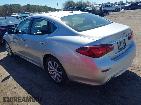 2017 Infiniti Q70 3.7 with VIN JN1BY1AP3HM740250, listed as a IAAI auction lot 41858552 with 173,907 mi miles and . Bid and sale history available at DreamBid. Image 3.