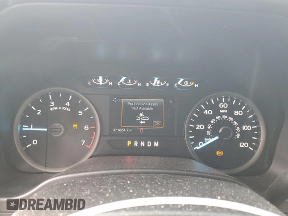 2020 Ford F-150 XL with VIN 1FTEW1EP3LKF26468, listed as a Copart auction lot 50164175 with 71,854 mi miles and Salvage Title. Bid and sale history available at carsss.com. Image 9.