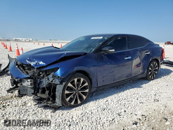 2016 Nissan Maxima SV z VIN 1N4AA6AP8GC412245, wystawiony jako Copart lot #52224565 z przebiegiem 138 344 mil mil oraz Szkoda całkowita • Salvage title. Historia ofert i sprzedaży dostępna na DreamBid. Obrazek 1.