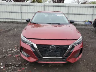2021 Nissan Sentra SR with VIN 3N1AB8DV2MY211962, listed as a Copart auction lot 55262985 with 38,957 mi miles and Salvage Title. Bid and sale history available at DreamBid. Image 5.