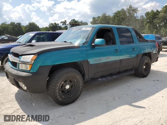 2003 Chevrolet Avalanche with VIN 3GNEC13TX3G175372, listed as a Copart auction lot 68082774 with 256,954 mi miles and Non Repairable. Bid and sale history available at DreamBid. Image 1.