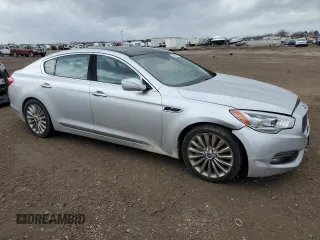 2015 Kia K900 Luxury with VIN KNALW4D45F6022028, listed as a Copart auction lot 45048855 with 81,321 mi miles and Clean Title. Bid and sale history available at carsss.com. Image 4.