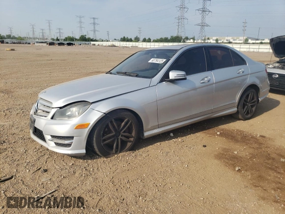 2012 Mercedes-Benz C 300 Sport with VIN WDDGF8BBXCA602273, listed as a Copart auction lot 60794125 with 233,256 mi miles and Clean title. Bid and sale history available at DreamBid. Image 1.