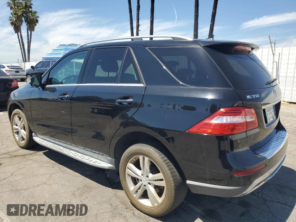 2015 Mercedes-Benz M ML 350 with VIN 4JGDA5JB9FA474104, listed as a Copart auction lot 52978295 with 123,108 mi miles and Clean Title. Bid and sale history available at carsss.com. Image 2.