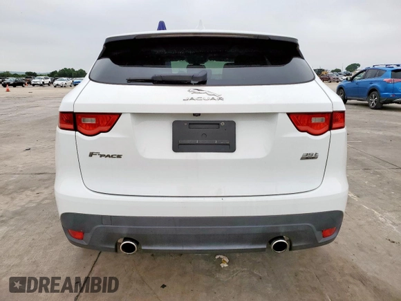 2017 Jaguar F-Pace 35t with VIN SADCS2BV1HA065476, listed as a Copart auction lot 55489435 with 132,229 mi miles and Clean Title. Bid and sale history available at DreamBid. Image 6.