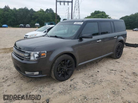2016 Ford Flex SEL z VIN 2FMGK5C81GBA00813, wystawiony jako Copart lot #55387225 z przebiegiem 187 494 mil mil oraz Szkoda całkowita • Salvage title. Historia ofert i sprzedaży dostępna na DreamBid. Obrazek 1.
