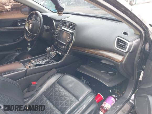 2016 Nissan Maxima SL with VIN 1N4AA6APXGC420735, listed as a IAAI auction lot 41972436 with 148,140 mi miles and . Bid and sale history available at DreamBid. Image 5.