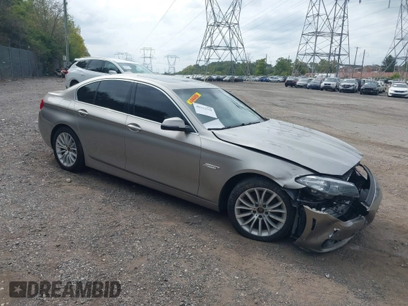 2014 BMW 5 Series 528i xDrive with VIN WBA5A7C56ED613949, listed as a IAAI auction lot 40353558 with 94,672 mi miles and . Bid and sale history available at DreamBid. Image 1.