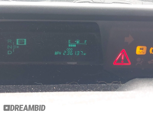 2007 Toyota Prius with VIN JTDKB20UX77613617, listed as a IAAI auction lot 42149858 with 236,137 mi miles. Bid and sale history available at carsss.com. Image 7.